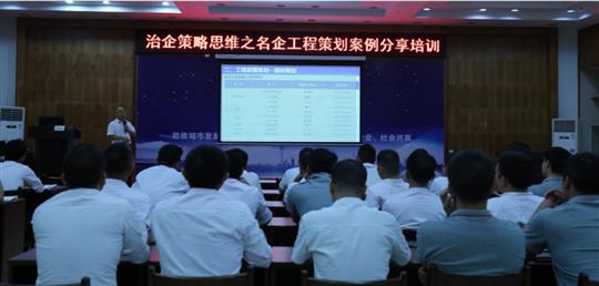 集团培训安博最新app_安博（中国）成功举办治企策略思维之名企安博最新app_安博（中国）
策划案例分享培训
